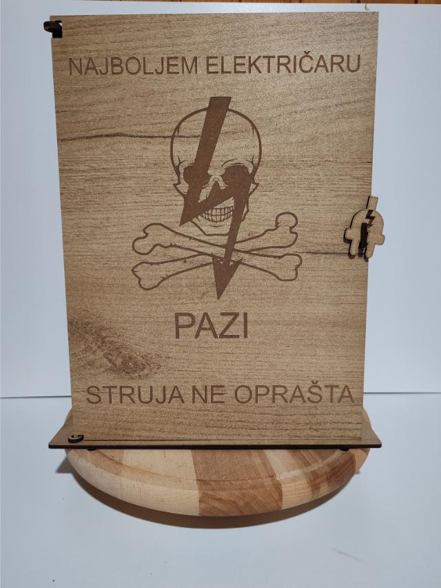 Poklon za muškarce - Mini bar „Električar” - Slika 2